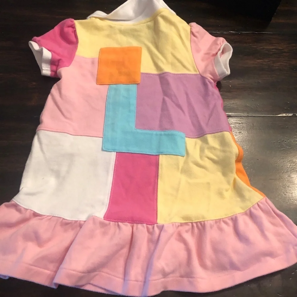 Ralph Lauren 18M patchwork collared dress